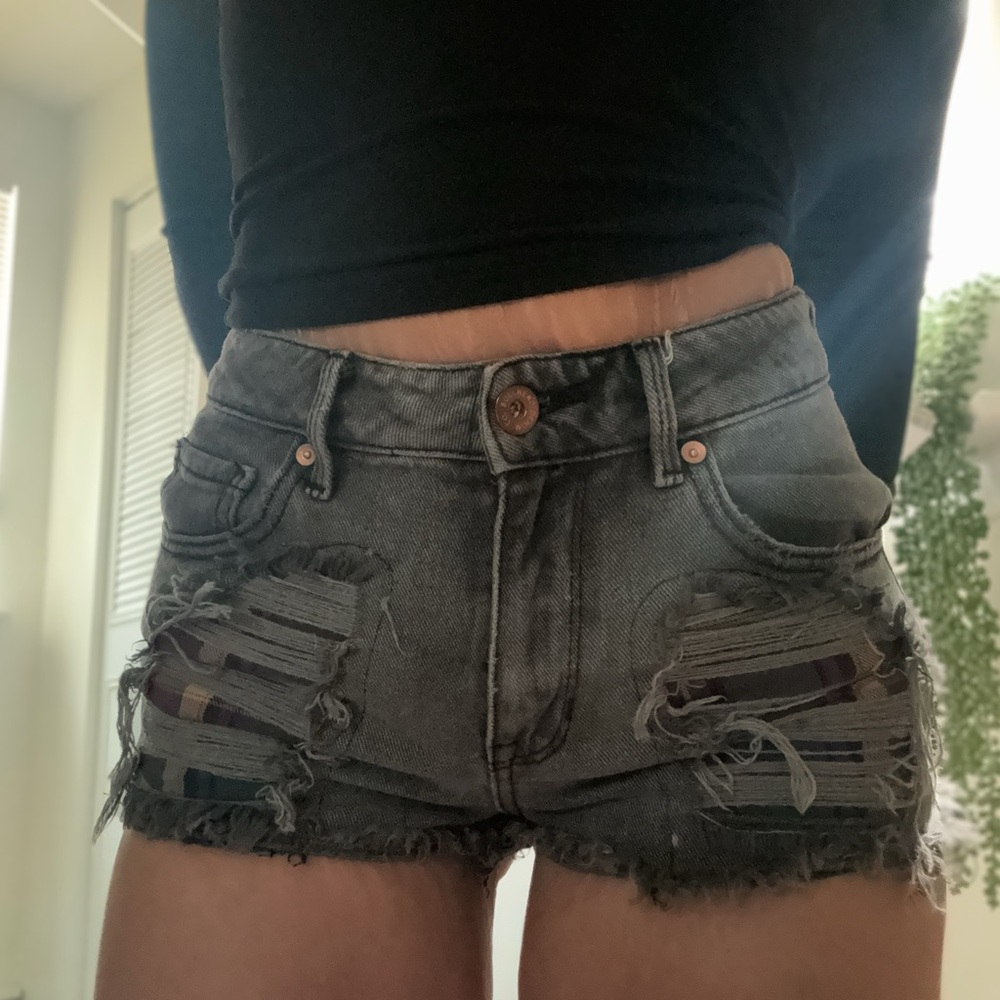 Bullhead Y2K Denim Shorts Distressed